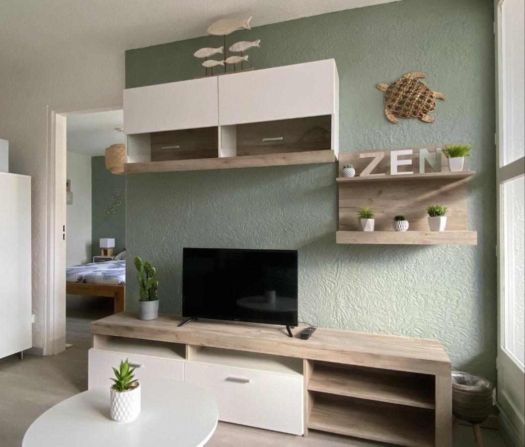 Superbe Apt, 250M Plage Du Mole, Clim, Parking Agde Eksteriør billede